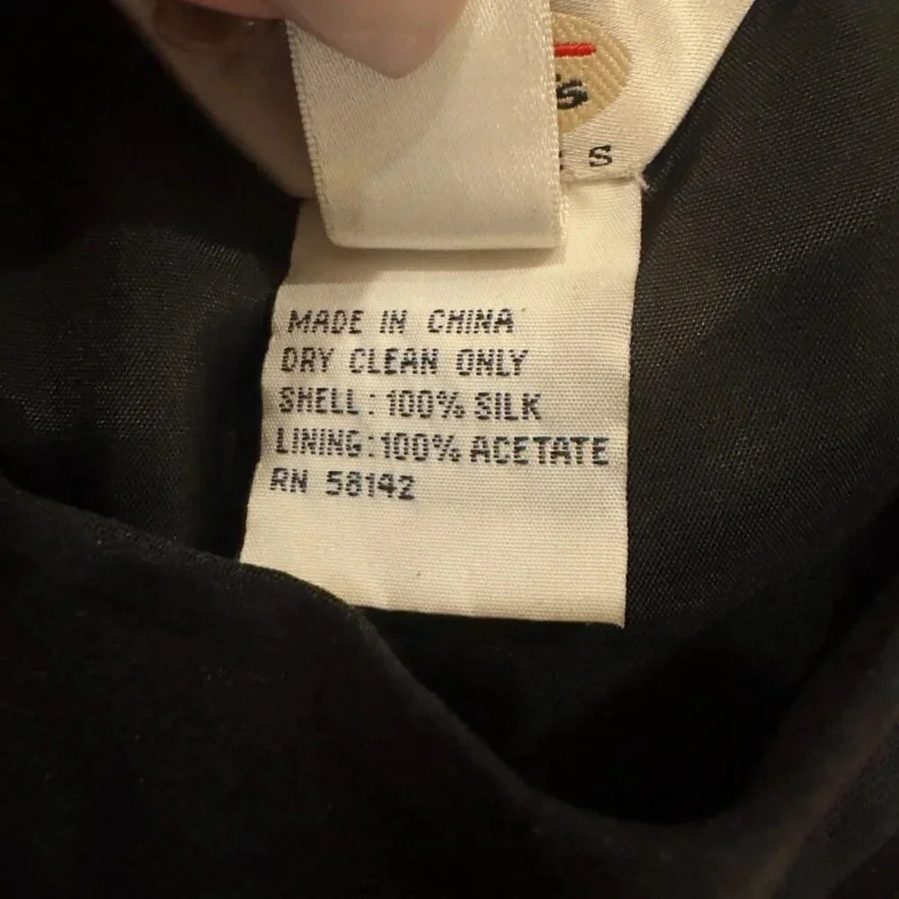 Talbots Pure Silk Wide Leg Plus Size Dress Pants - Picture 7 of 10